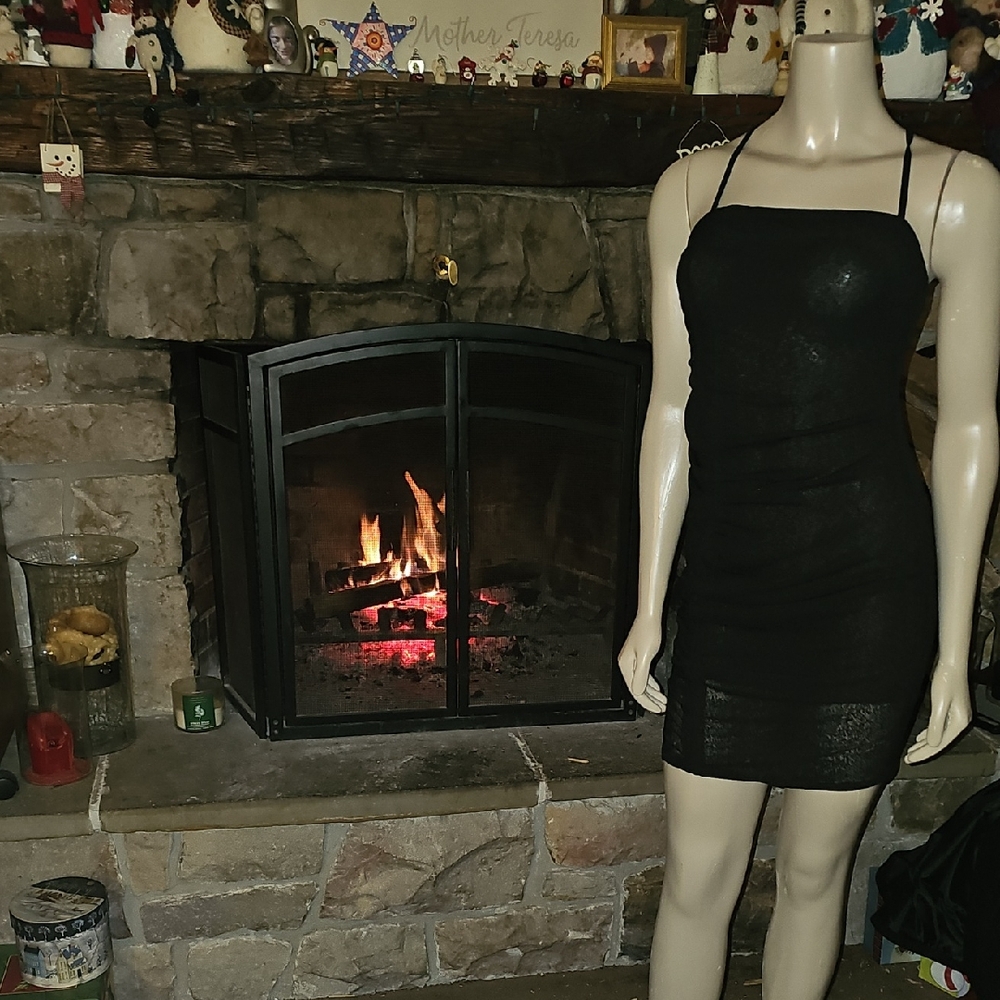 Forever 21 Black Mini Dress